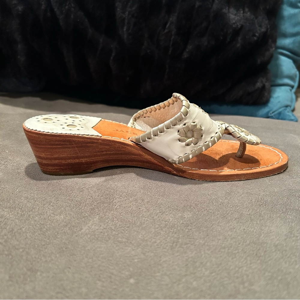 Jack Rogers Hamptons Palm Beach Navajo Thong Sandals US - Picture 4 of 10